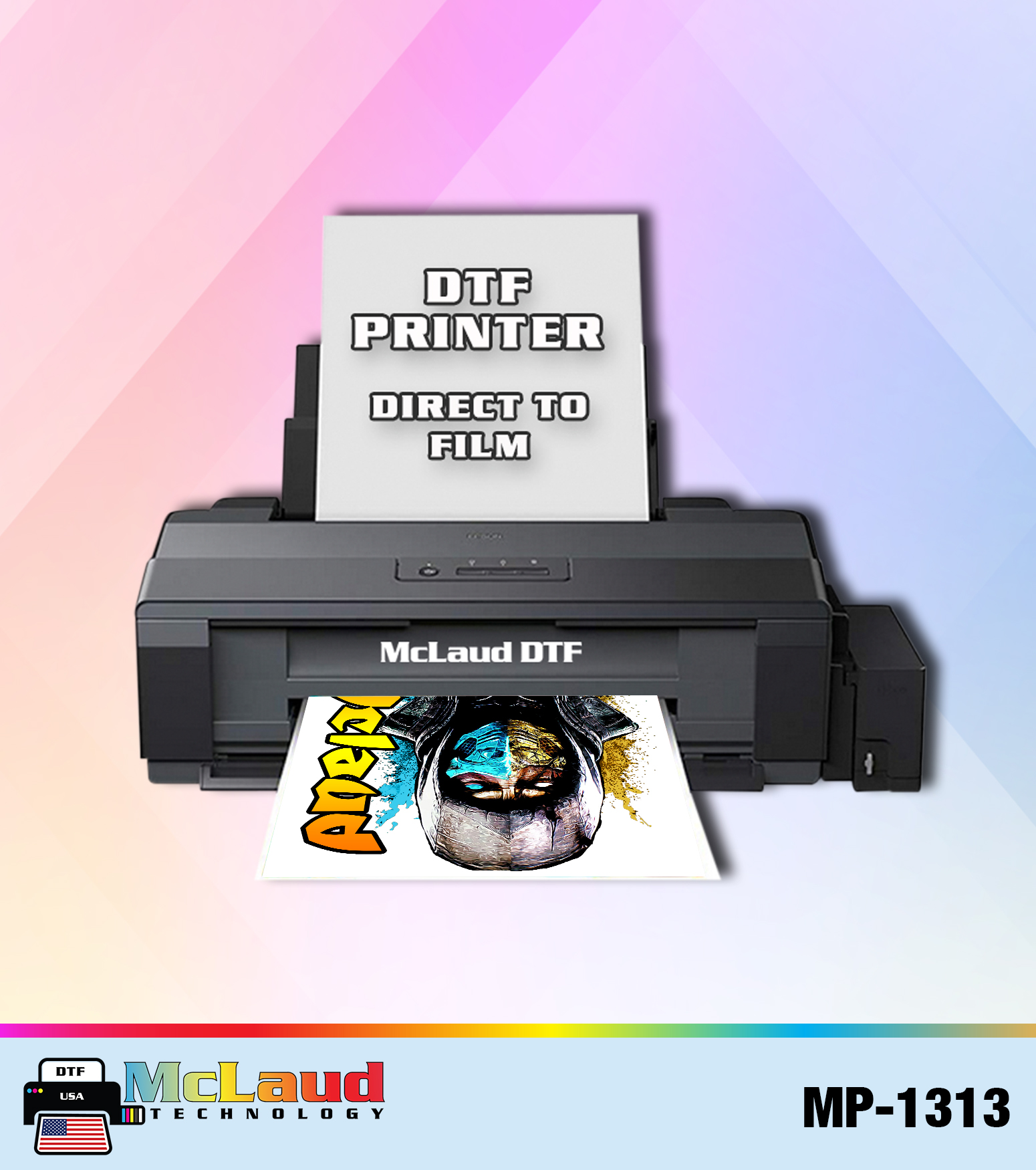 McLaud DTF Printer MP-1313, 13 inch Wide Printer, Ready to Print Bundle  Package, Genuine Epson Printer, Free Shipping in USA - McLaud Technology  Italy